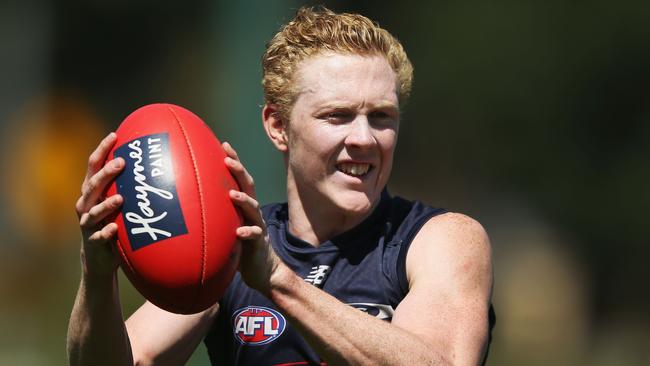 Clayton Oliver’s price isn’t as appealing but he’s a rising start. Picture: Getty Images