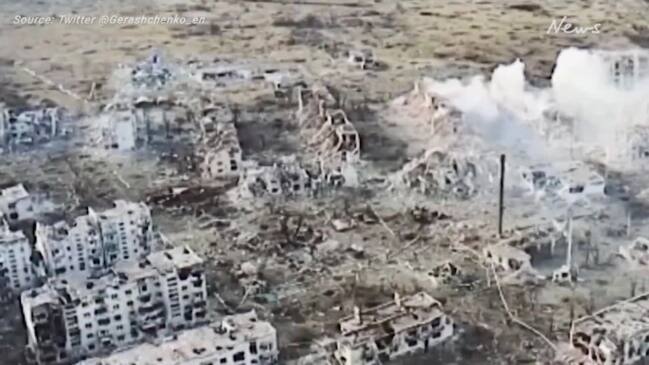 Shocking footage: city destroyed by Putin's forces