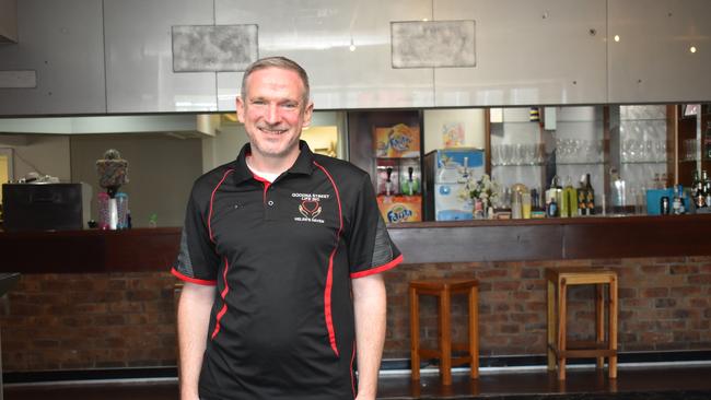 Goodna Street Life vice president Steve Purcell inside Helen's Haven. Picture: Lachlan McIvor.