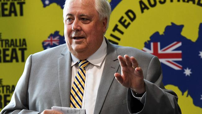 Clive Palmer is doing deals with the Matthew Malec family.