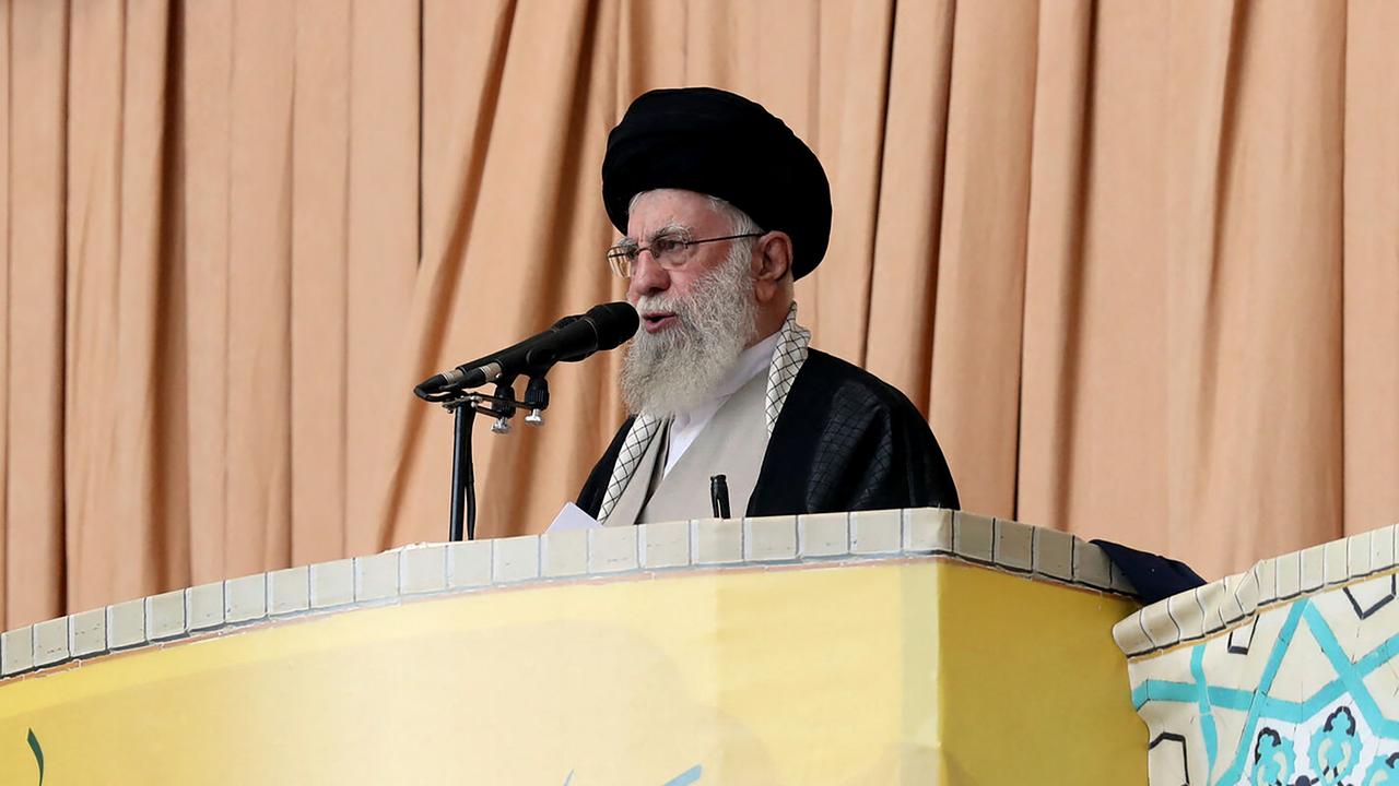 Iranian Supreme Leader Ali Khamenei. Picture: KHAMENEI.IR / AFP