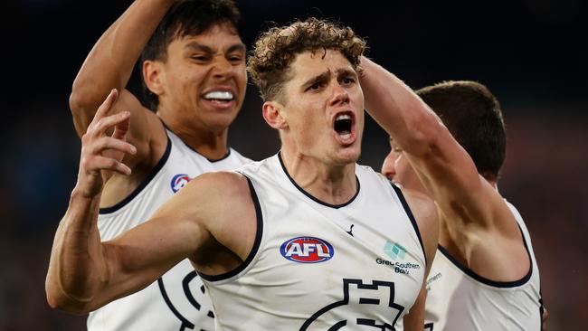 Charlie Curnow was a great pick at No. 12. Picture: Michael Willson/AFL Photos via Getty Images