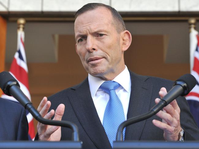 Tony Abbott’s appointment as Britain’s trade adviser has been widely criticised. Picture: AFP