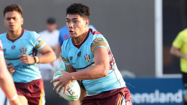 Keebra Park: 5. Jeremiah Tamepo, Langer Trophy semi-final, Keebra Park vs Palm Beach Currumbin, Kougair Oval, Manly West. Picture: Liam Kidston