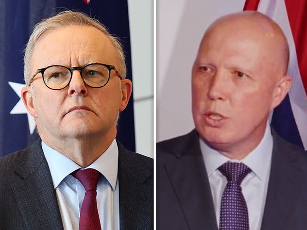 Anthony Albanese and Peter Dutton