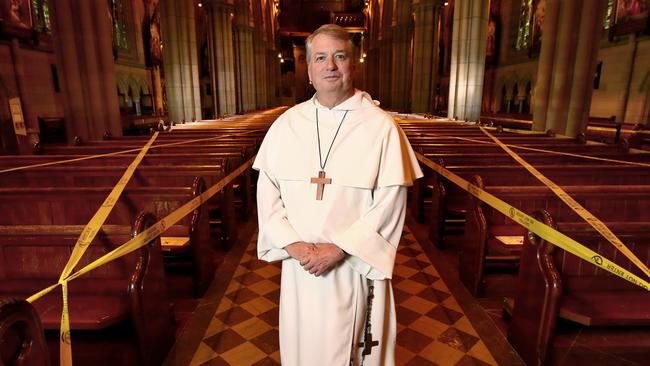 Catholic Archbishop of Sydney Anthony Fisher says a ‘double standard was being applied to ­people of faith’. Picture: Toby Zerna