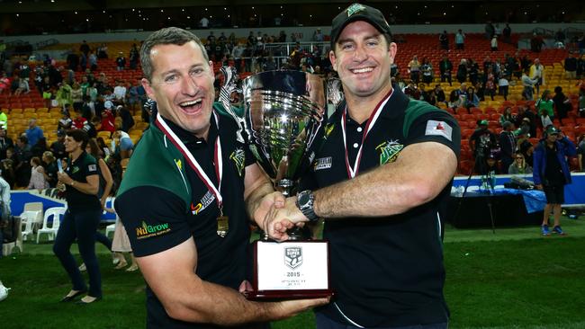 Ben and Shane Walker never got their shot in the NRL. Photo: Darren England.