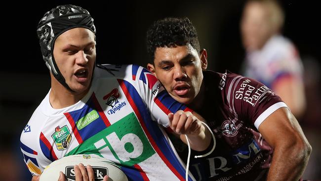 Kalyn Ponga has been in devastating form for the Knights. Picture: AAP