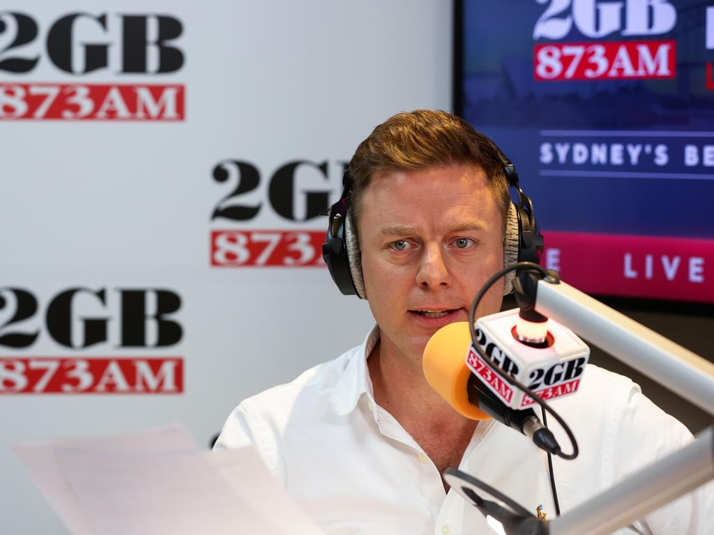 2GB host Ben Fordham. Picture: Gaye Gerard/Daily Telegraph