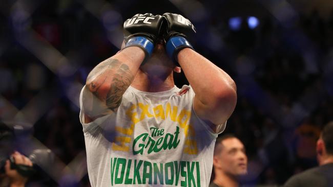 Alex Volkanovski plans on being UFC champion “for a long time”. Picture: Richard Dobson