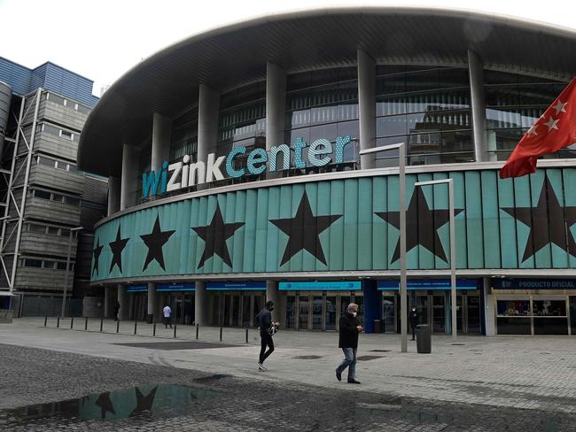 The WiZink Centre in Madrid is a mass COVID-19 vaccination centre for Spanish citizens aged 60 and over. Picture: AFP