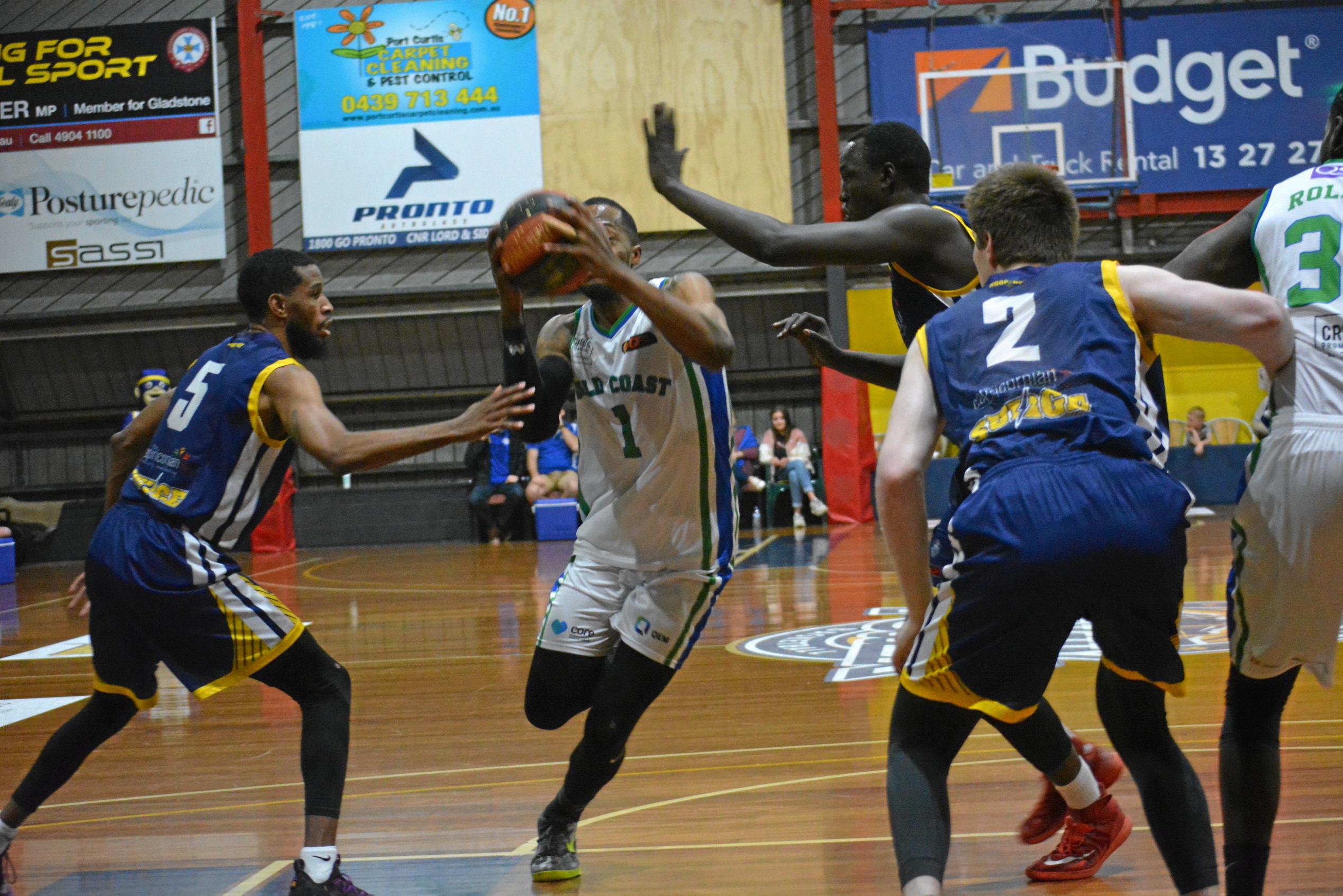 Spencer Parker  was dynamic with 25 points. Picture: Nick Kossatch GLA040819QBL