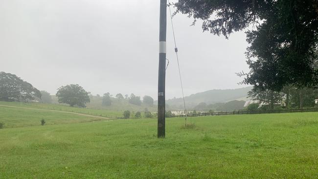 Simon and Jasmin Miller’s Cloverlea property is available for anyone needing to move livestock or find a place to evacuate near Binna Burra