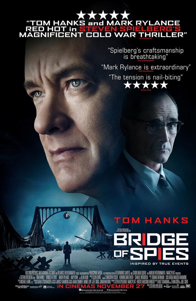 Nominated for Best Motion Picture: Bridge of Spies