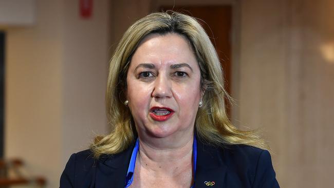 Queensland Premier Annastacia Palaszczuk on Monday. Picture: NCA NewsWire / John Gass