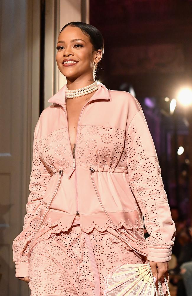 Rihanna hits the runway — this time, as designer