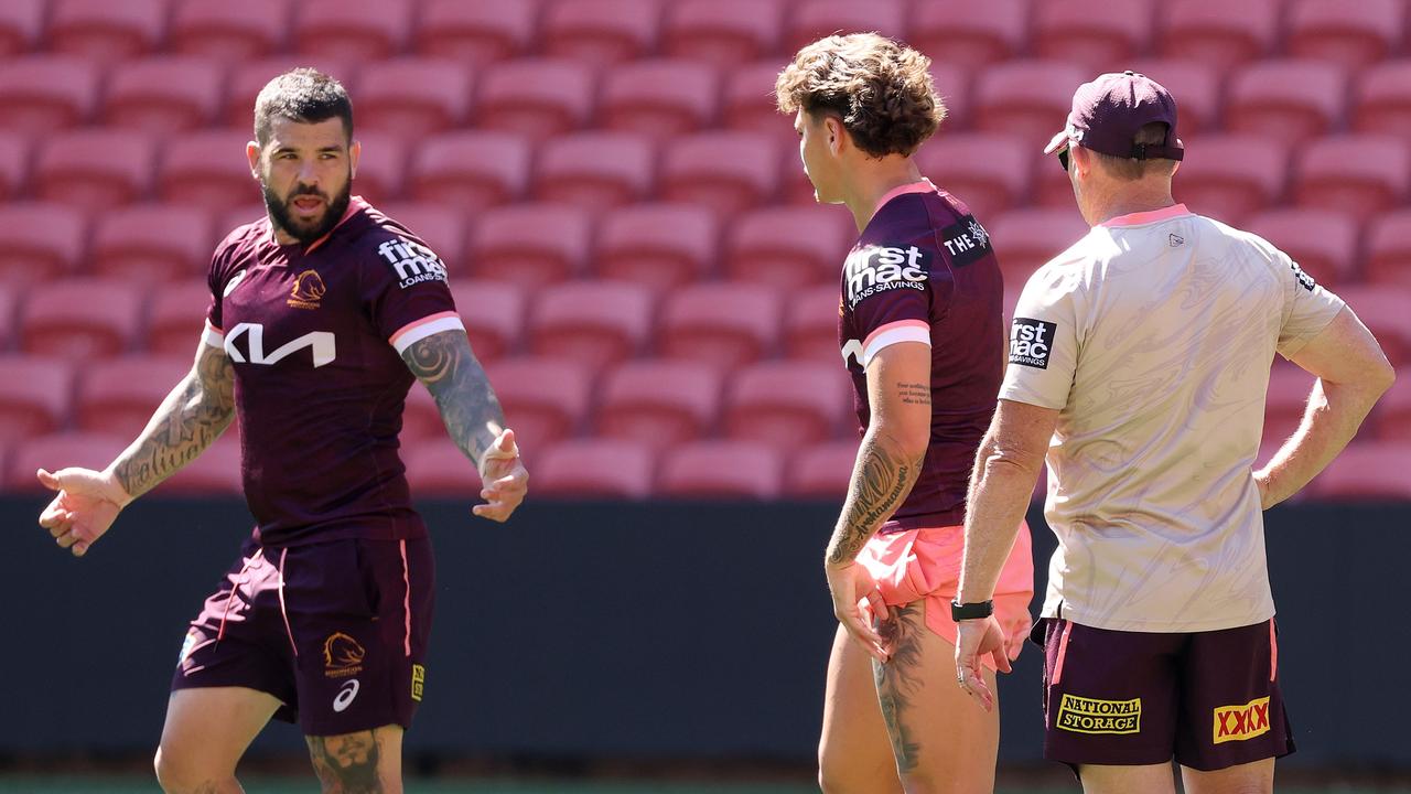 Adam Reynolds is a big-game “guru” for the Broncos. Picture: Liam Kidston