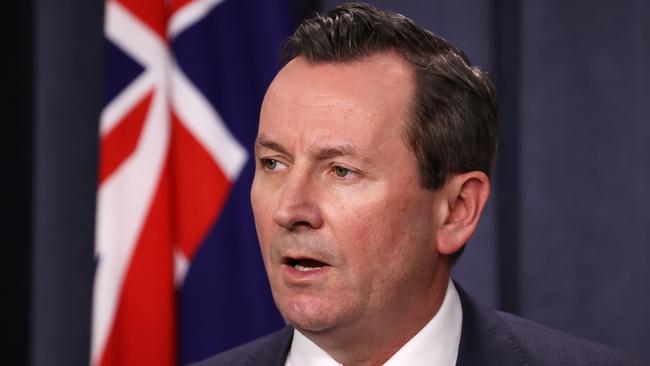 West Australian Premier Mark McGowan is also playing games over border reopenings. Picture: Jackson Flindell