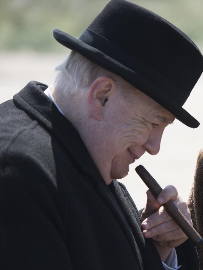 Recent interpretations of Winston Churchill include Brian Cox in film Churchill ... Picture: Transmission