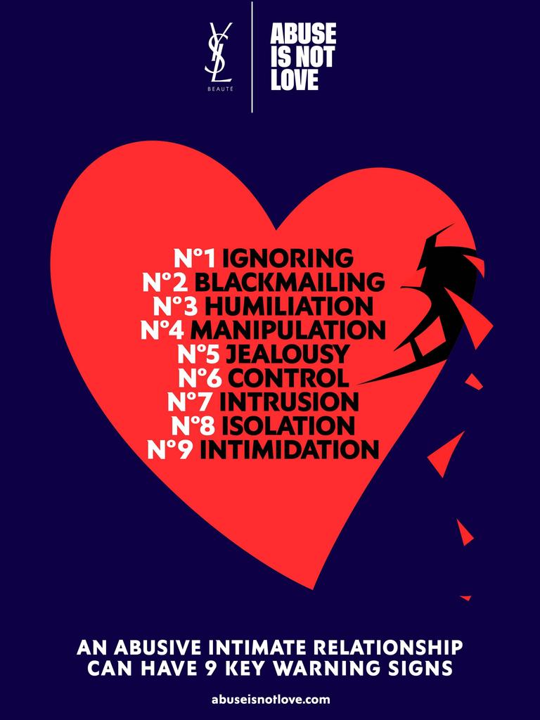 9 warning signs to look out for in DV relationships. Picture: Supplied