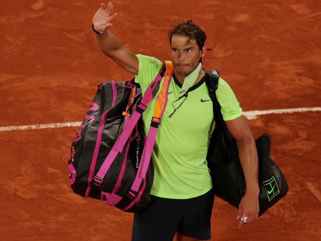 Rafael Nadal won’t be the French Open champion for a 14th time.