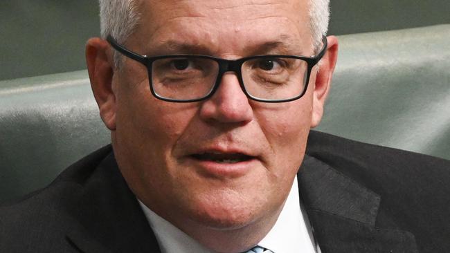 CANBERRA, AUSTRALIA, NewsWire Photos. SEPTEMBER 4, 2023: Scott Morrison during Question Time in the House of Representatives at Parliament House in Canberra. Picture: NCA NewsWire / Martin Ollman