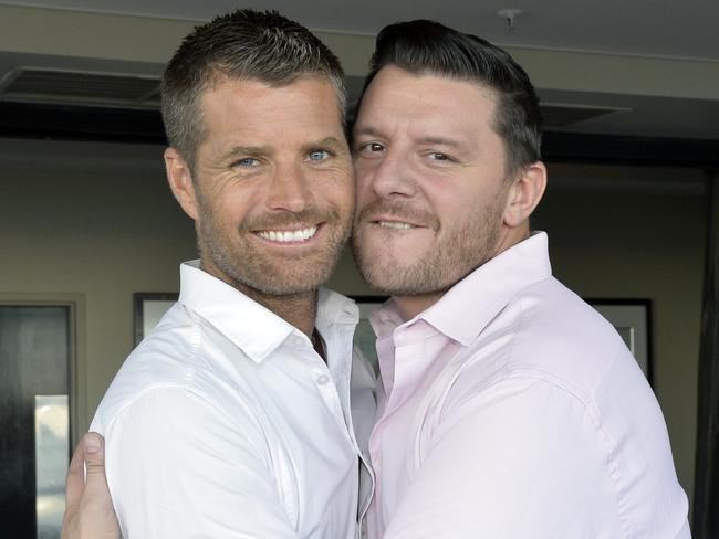 Great mates ... Manu Feildel said the lifestyle of Pete Evans shouldn’t matter to anyone else. Picture: Supplied.