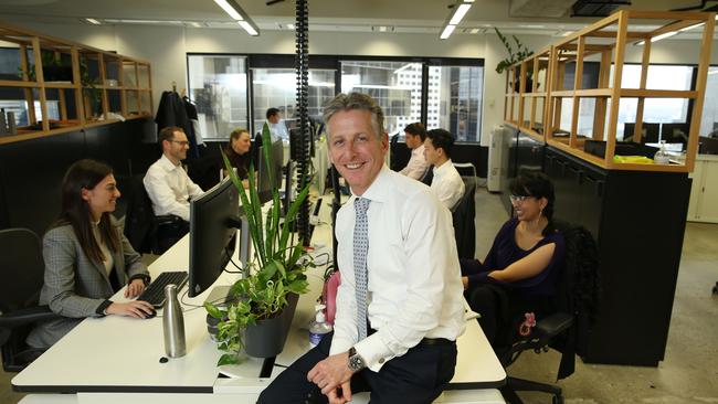 19/08/2020. Darren Steinberg, CEO of Dexus, photographed at their offices in Sydney. Britta Campion / The Australian