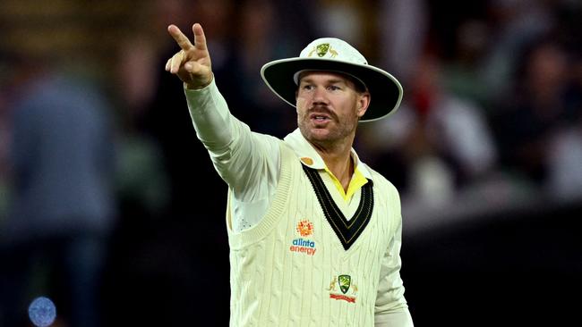 David Warner’s manager is in discussions with major broadcasters and streaming services for a film on his career after he’s retired. Picture: AFP.-