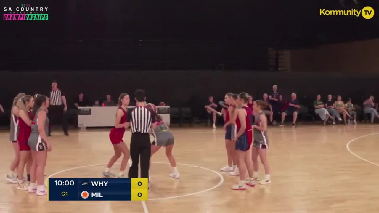 Replay:  Whyalla v Millicent (U18 Girls Div 1)  - SA Junior Country Basketball Championships Day 1