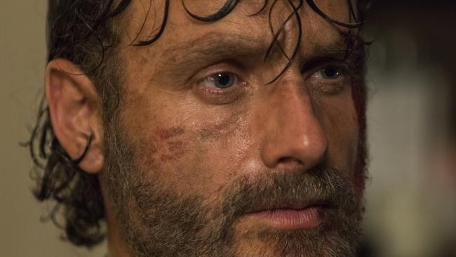 Andrew Lincoln as Rick Grimes Â - The Walking Dead _ Season 8, Episode 2 - Photo Credit: Jackson Lee Davis/AMC