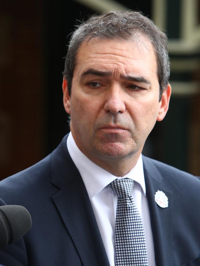 Opposition Leader Steven Marshall. Picture: Simon Cross