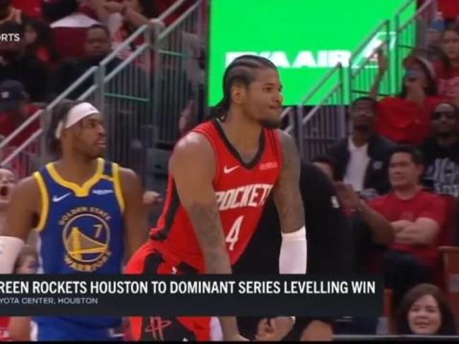 Rockets level series against GSW