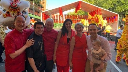 Team Adelaide celebrates Chinese New Year with Lord Mayor Sandy Verschoor