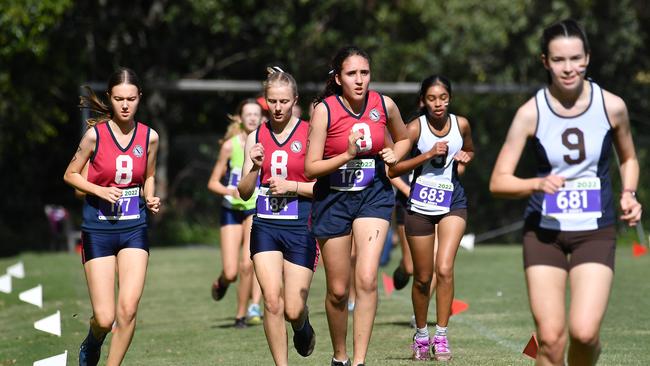 The QGSSSA cross country championships, 2022. Picture, John Gass