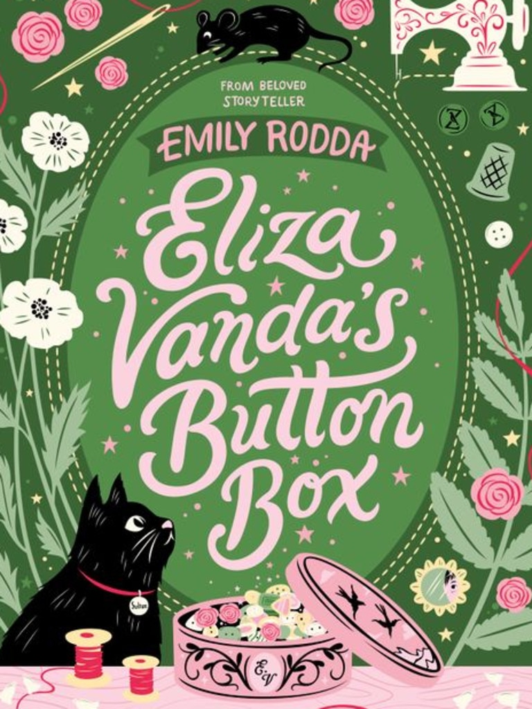 Eliza Vanda's Button Box book cover. For Kids News