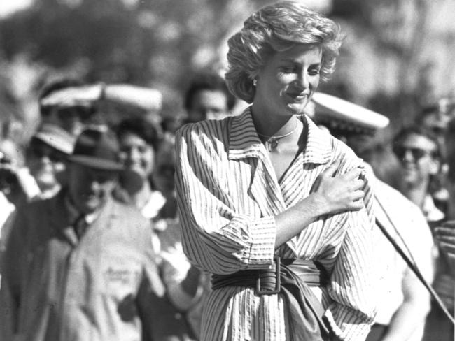 Princess Diana watched Prince Charles play victoriously in polo at Werribee Park. Picture: News Corp