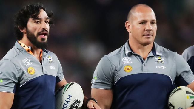 Scott will have to watch from the sidelines with Johnathan Thurston. (Matt King/Getty Images)