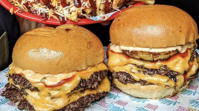 Milky Lane is famous for its burgers. Picture: Supplied