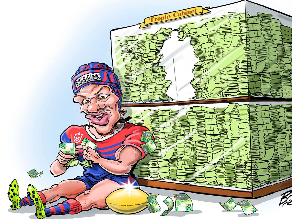 Kalyn Ponga has made his choice. Art: Boo Bailey