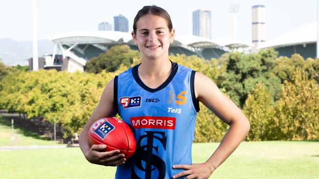 SANFL Women's season preview pic.Sturt Ã¢â¬â India Rasheed13th February 2024 - Picture: Brett Hartwig