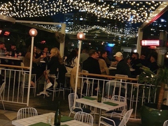 Darlo Bar was fined $5000 for not ensuring its patrons were spaced 1.5 metres apart. Picture; Supplied