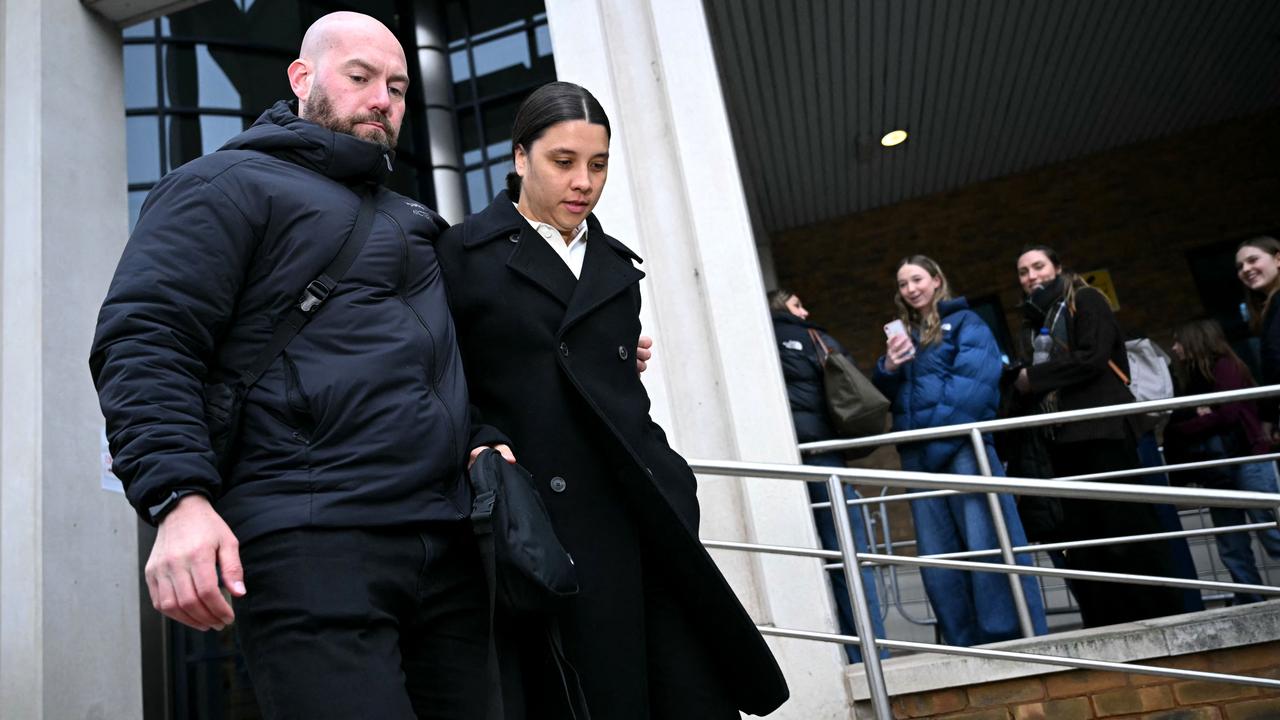 Kerr was found not guilty of causing racially aggravated harassment, a court ruled on February 11. (Photo by JUSTIN TALLIS / AFP)