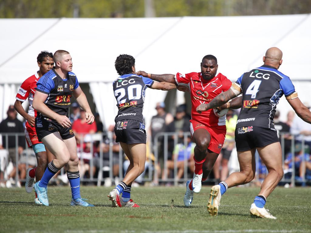 Koori Knockout - Day 4 Mens GF WAC v Nanima Common Connection Monday, 7 October 2024 Hereford St, Bathurst NSW 2795, Australia, Picture Warren Gannon Photography