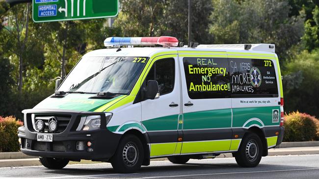 The ambulance union said the elderly woman died while waiting for paramedics to arrive. Picture: NCA NewsWire / Naomi Jellicoe