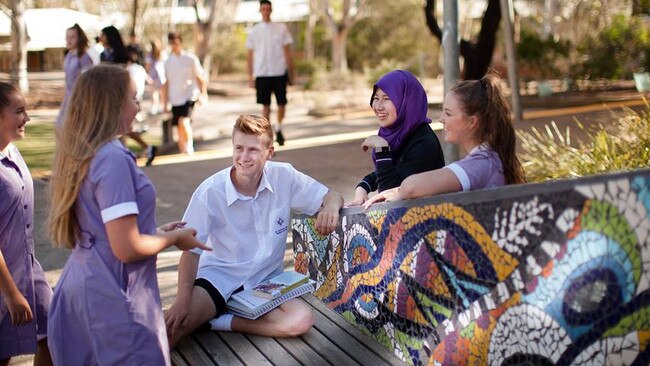 Gleneagles Secondary College in Dandenong. Picture: Facebook