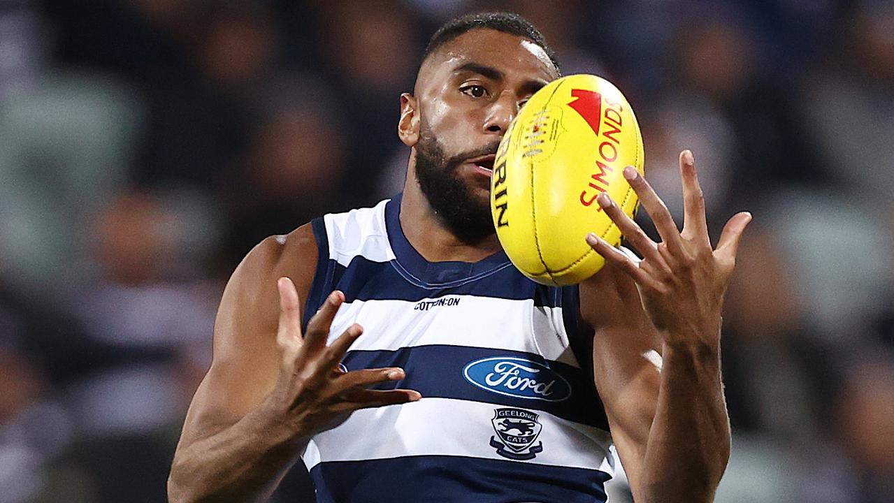 Esava Ratugolea wants to stay at Geelong. Picture: Michael Klein