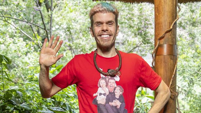 Perez Hilton on I'm A Celebrity … Get Me Out Of Here! Picture: Ten