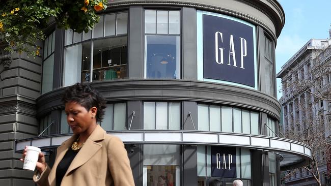 Oroton has a 50 per cent joint venture with Gap. Picture: Justin Sullivan/Getty Images/AFP