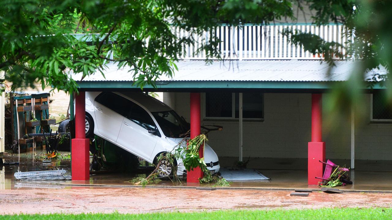 Queensland Flooding Unit Block At Risk Of Collapse In Townsville